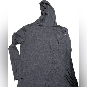 ALO Yoga Men’s Conquer React Hoodie- Dark Grey